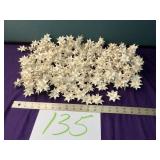 Huge lot paper, Moravian star ornaments