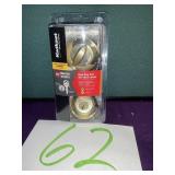 Quickset deadbolt lock set