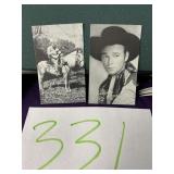 Roy Rogers arcade cards