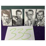 Famous actor arcade cards