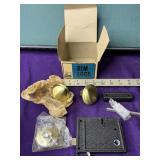 Rim lock ready for restoration work