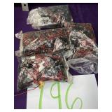 Electronics parts 9 V battery leads 100+