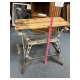 B&D workmate. Foldable for easy storage.