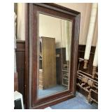 Massive 77 x 47 wall mirror can be hung