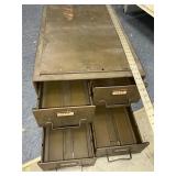 Vintage large file box 4 drawer