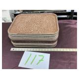 18 cafeteria trays
