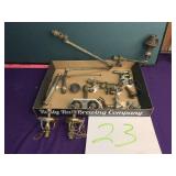 Antique gaslight parts see all pics