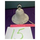 8 inch cast bell possibly bronze