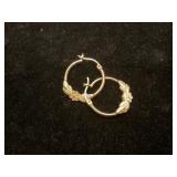 10K GOLD EARRINGS (1.16 GRAMS)