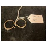 10K EARRINGS (3.81 GRAMS)