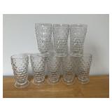 SET OF 8 ICE CREAM GLASSES