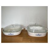10" CORNING CASSEROLE DISHES