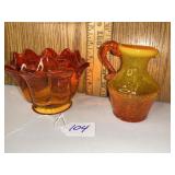 Amber glass bought