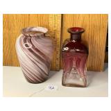 Art glass lot