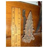 Vtg cast wall hook