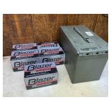 2500 rounds .22 with ammo can