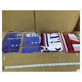 Trump 2020 yard flag lot