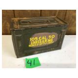 Side hinge ammo can