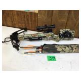 Ranger crossbow with scope and extra bolts