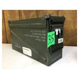 Double handle, larger metal ammo can