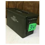 Metal 30 Cal ammo can