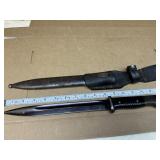 German K 98K World War II Bayonet with scabbard
