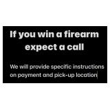 if you win a firearm
