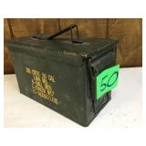Metal ammo can