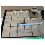 (15) box Mauser ammo.  15 rounds per box.