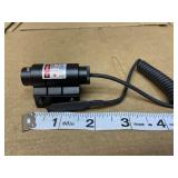 Laser sight with pressure switch