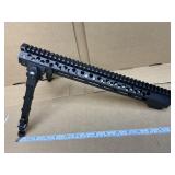 Hand guard with rail and bipod for Alfa Romeo