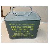 192 rounds 30 Cal ball M2 on stripper clips