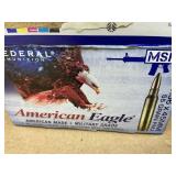 American Eagle 5.56 x 45 single box of 20 rounds