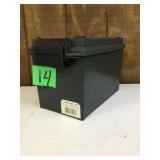 50 CAL plastic ammo can with Mag inserts