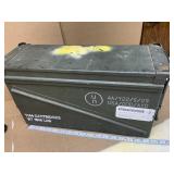 DBL handle DBL hinge metal ammo can