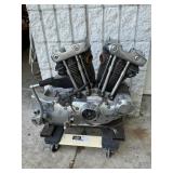 Harley Davidson motor and transmission size 1000