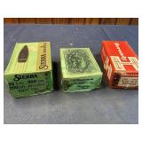 Old stock, 30 cal open box lot