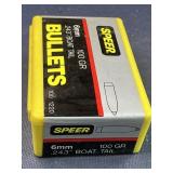 Factory sealed, 6 mm reloading tips