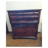 Early flame grain mahogany empire chest Early flame grain mahogany empire chest