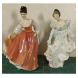 Two Royal Doulton figures Two Royal Doulton figures
