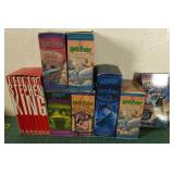 Books on cassette one VHS movie Books on cassette one VHS movie