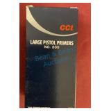CCI large pistol primers number 300 new box of CCI large pistol primers number 300 new box of
