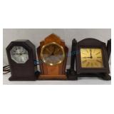 Three American clocks Three American clocks