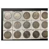 Morgan silver dollars as photographed Morgan silver dollars as photographed