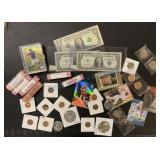 Coin and card grab bag Coin and card grab bag