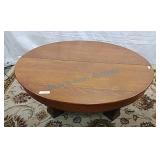 round oak coffee table 48x17 round oak coffee table 48x17