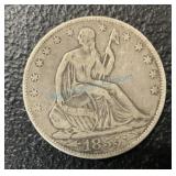 1855 O arrows seated half dollar 1855 O arrows seated half dollar