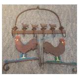 Bird and chicken outdoor decor Bird and chicken outdoor decor