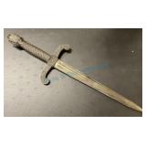 Heavy iron Victorian style dagger Heavy iron Victorian style dagger
