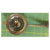 Sterling silver tea strainer Sterling silver tea strainer